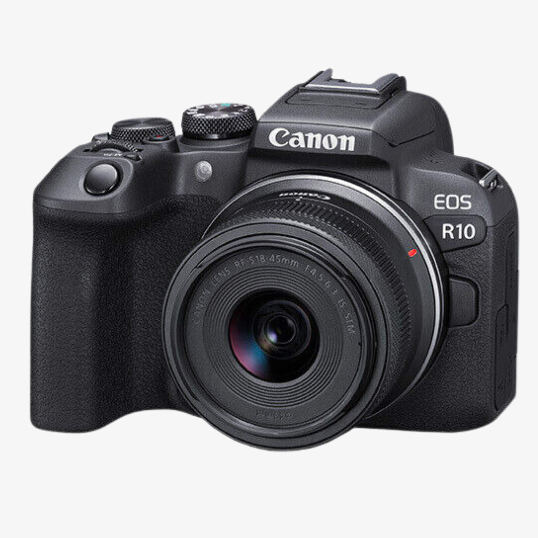 Canon EOS R10 with RF S 18 45mm uai